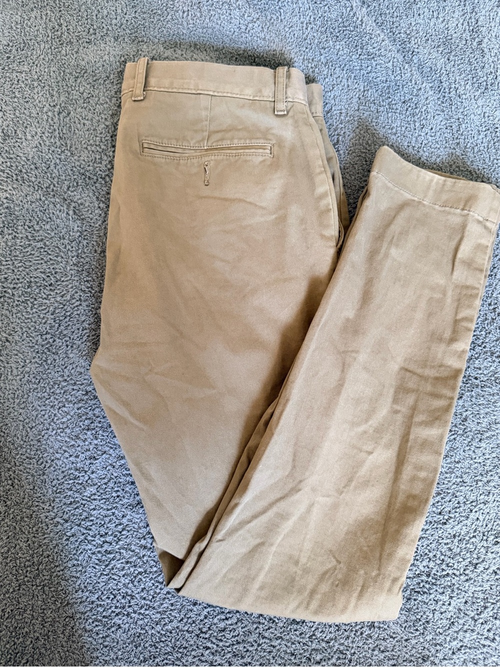 J. Crew Men's Chino Pants in Light Tan